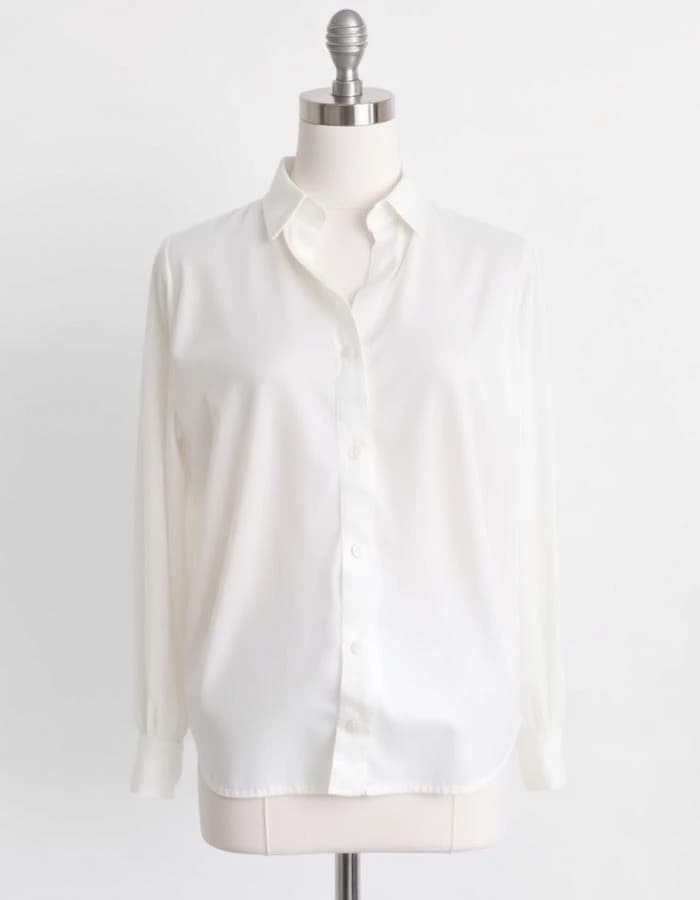 Blusa Seda Marfil
