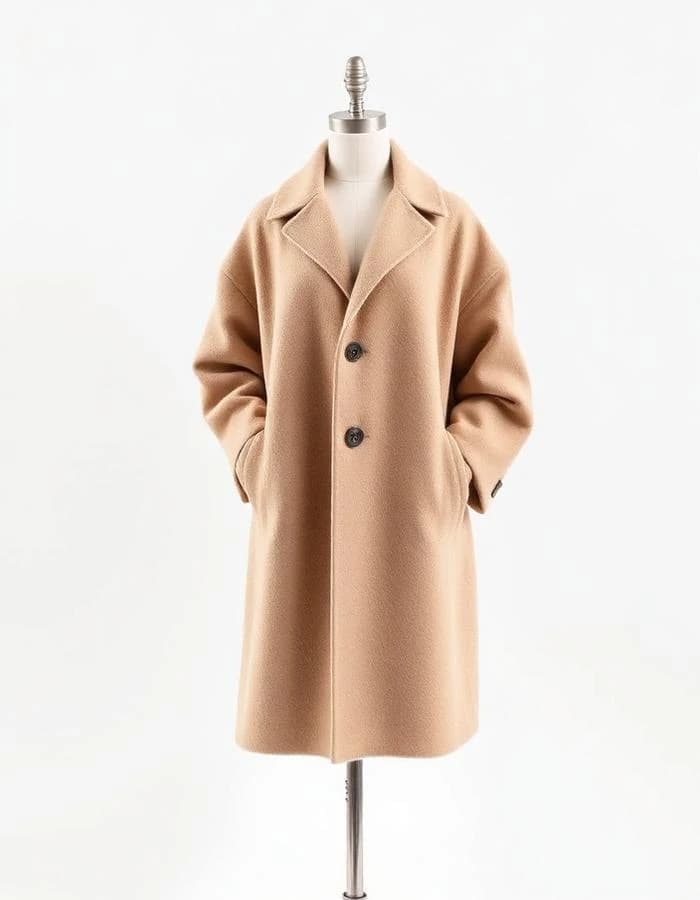 Abrigo Oversize Camel